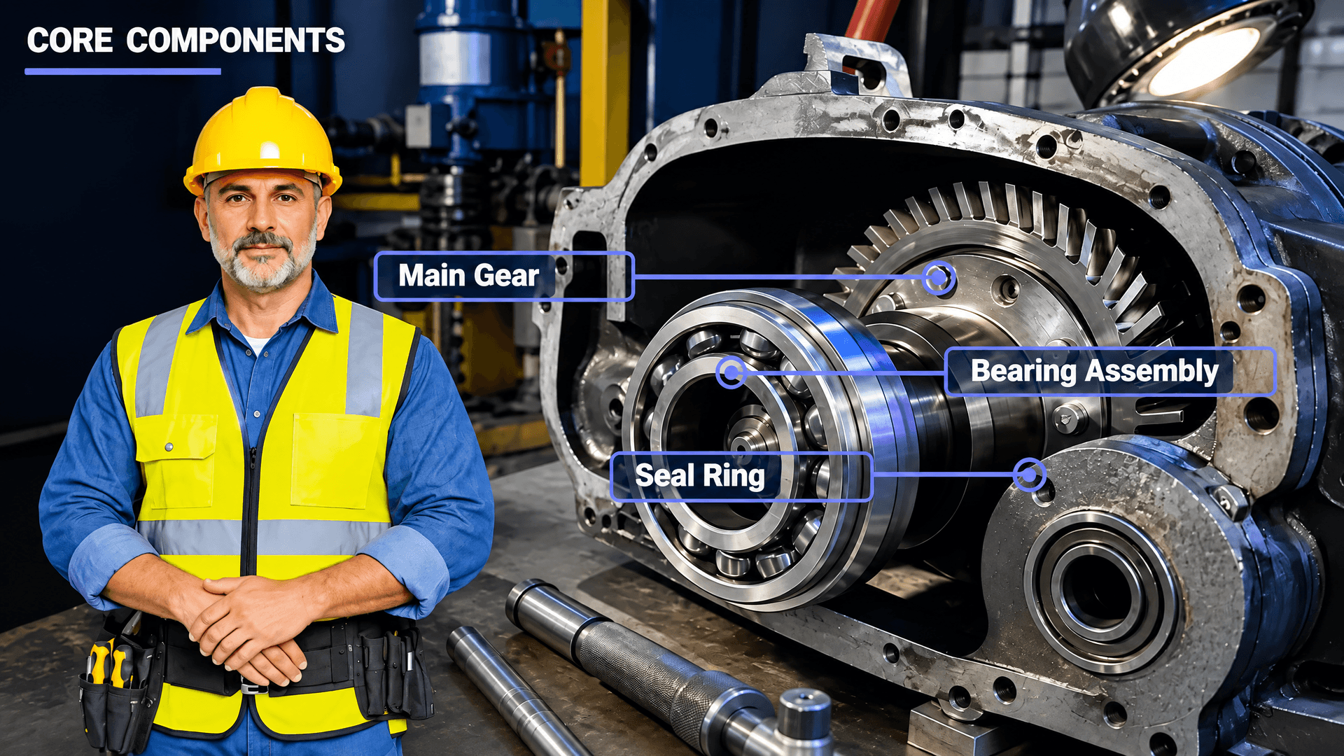 Industrial Gearbox: Core Components Overview