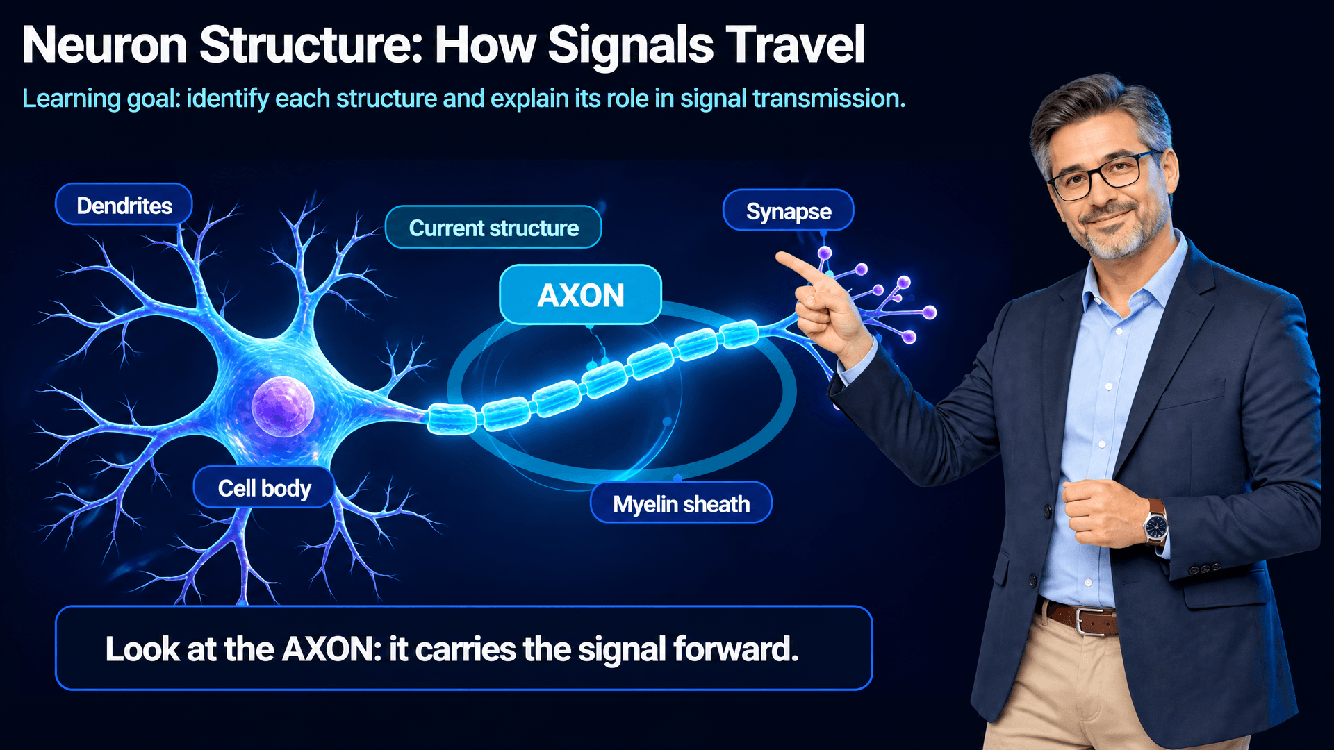 Neuron Structure: How Signals Travel