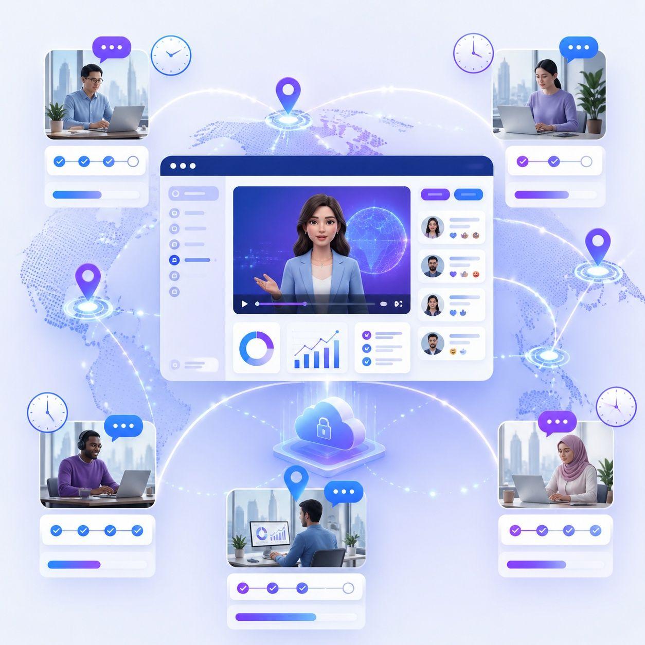 Choose Avatars and Voices