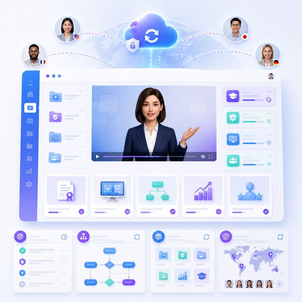 Create Multilingual Presenter Videos
