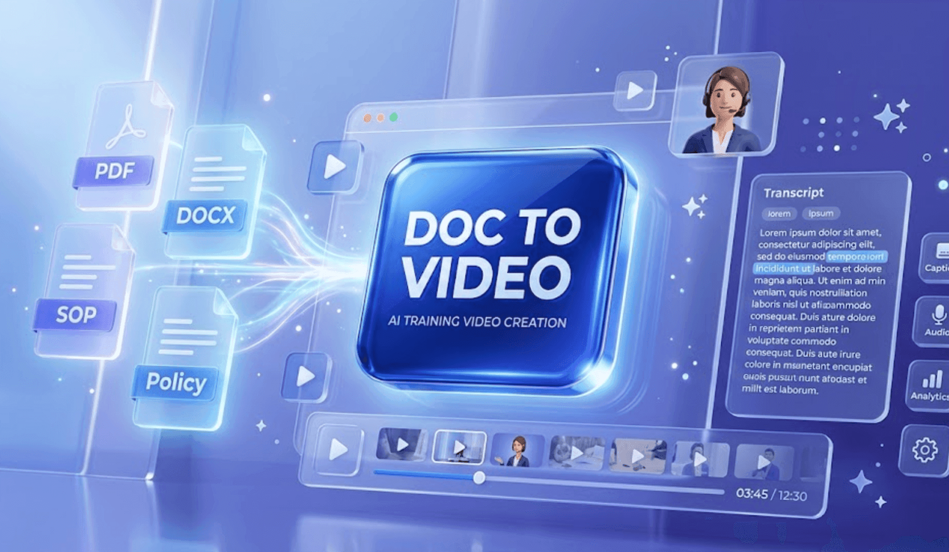 How to Convert Documents into Training Videos with AI