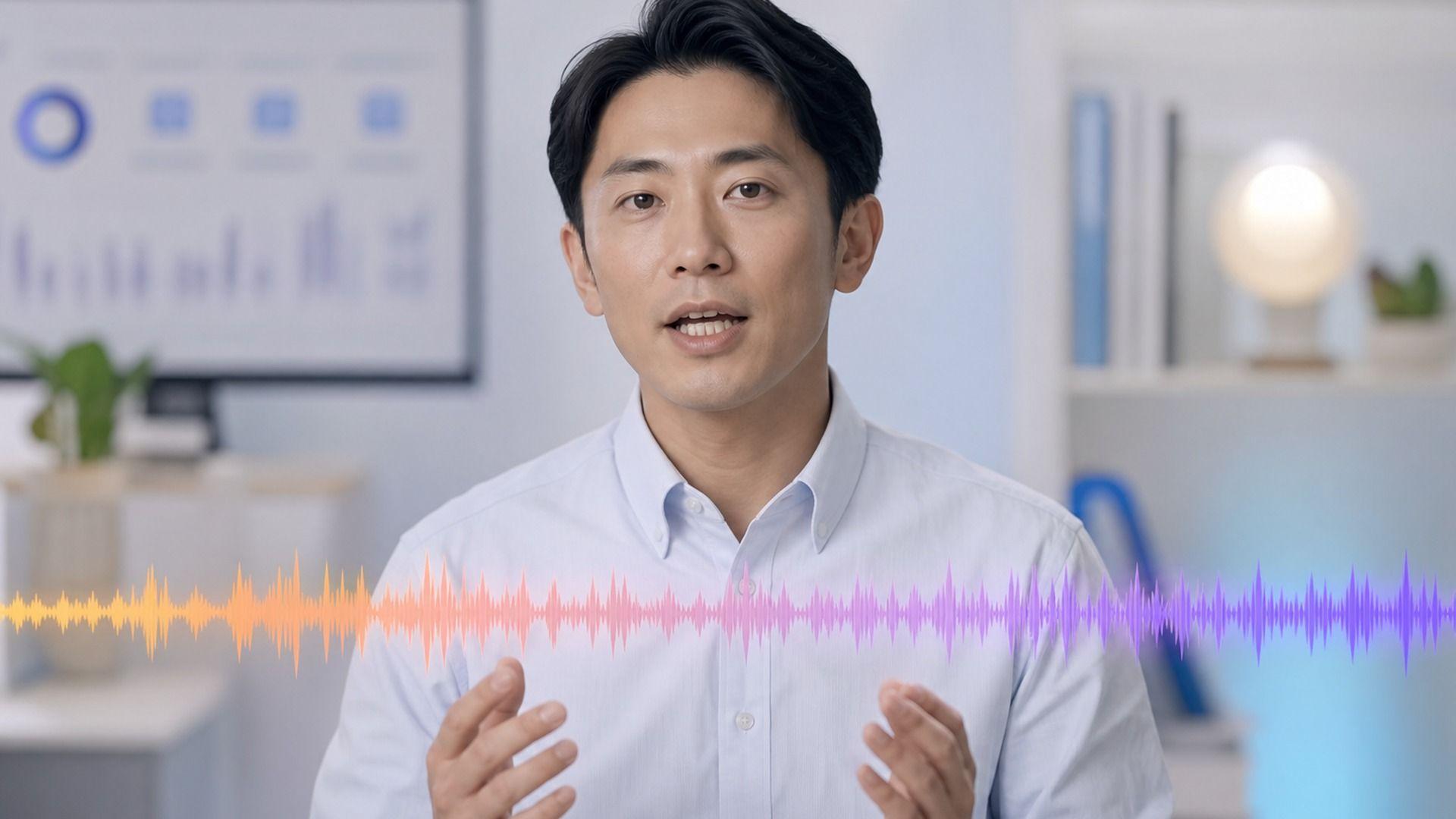 您的聲音，現在以日文呈現