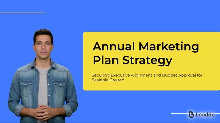 Annual Marketing Plan Presentation