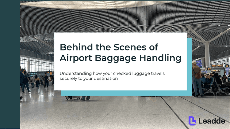 How Checked Baggage Moves Through an Airport