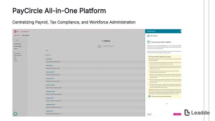 PayCircle: All-in-One Payroll and HR Platform