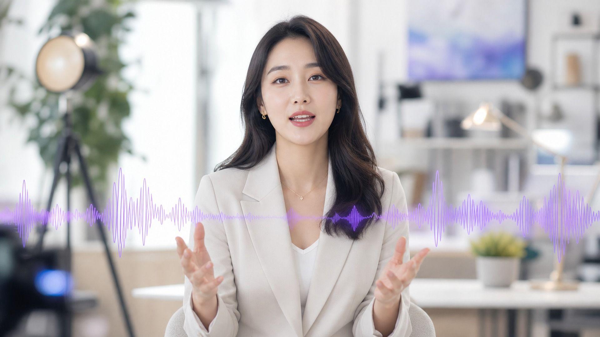 您的聲音,現在以韓語呈現
