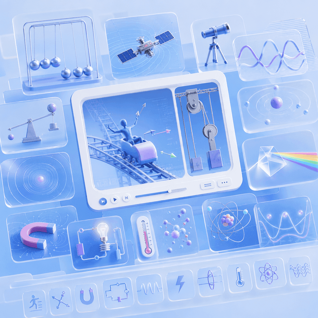 Cover Every Physics Topic in One Workflow