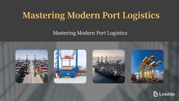 How Container Ports Manage Ship Unloading