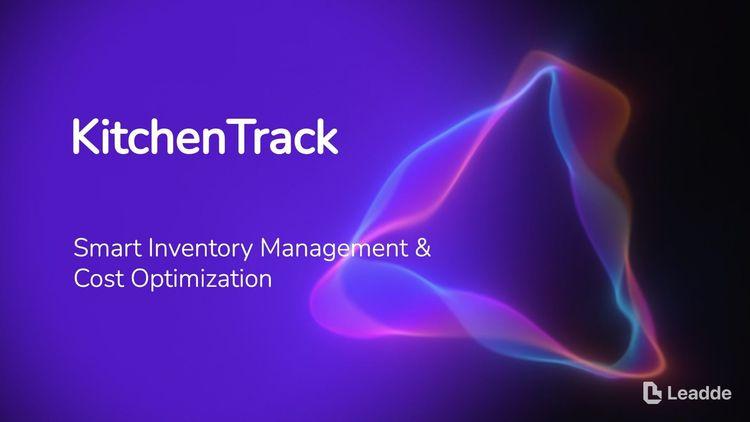 Smart Inventory Management with KitchenTrack